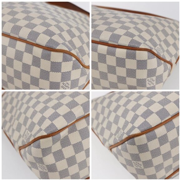 LOUIS VUITTON Damier Azur Delightful PM Shoulder Bag N41447 LV Auth 82538 - Picture 14 of 16